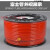 大冈富士气管PU8*5高压空压机气动软管电磁阀接头快插气透明 6*4橘红(200米足)