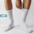 维多利亚旅行者4双装篮球袜春夏运动袜子男透气减震白袜耐磨跑步训练中筒棉袜