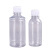 500ml毫升塑料瓶pet透明液体包装瓶酒精乳液分装瓶液体水剂小瓶子 60毫升