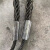 手工插编头加机器压制钢丝绳吊索具起重工具拖车绳吊车 20毫米1.5米插编加压
