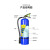 浙安广消 2kg手提式七氟丙烷灭火器2公斤 机房档案室配电房气体灭火器消防器材 MJZ/2 夜光面具*2+4KG灭火器*2配箱子