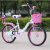 泊威尔碳纤维自行车公路车儿童6-8-10-12-15岁中小学生单车18/20/22寸公 24寸折叠单速建议身高1.4-1.7 粉色黑轮胎