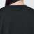无印良品（MUJI） Labo 男女通用具有防污性能的圆领长袖T恤无性别 黑色 M （170/88A）