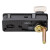 稳斯坦 W7553 钥匙密码双开机械转舌锁 文件更衣柜三联密码钥匙抽屉锁 三联木柜左开款