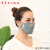 防尘口罩男女通用可清洗重复使用纯棉透气活性炭防工业粉尘 绿色小格 纯色/可调节