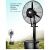 华丰易 冷风扇 喷雾电风扇 降温冷风机 固定款-750（3档一键摇头）-自动加水 单位：台