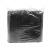 CLCEY黑色一次性无纺布帽子餐饮厨房食品卫生工作发网厨师油烟防尘头套 黑色条帽21寸单筋200只装