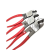 日本红柄MTC-45 CA-22电缆剪TTC快速电缆断线钳线缆剪钳6 8 10寸 黄柄日本产TTC CA-60 10寸现货