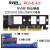 SSD硬盘M.2 NVME转接PCIE PCI-E4.0 X1 X4 X8 x16高速扩展转换卡 NVMESSD转PCI-EX16+散热片