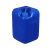 20L升食品桶 25KG对角桶 50斤化工桶 试剂桶硝酸桶硫酸桶出口专用 20升对角桶（1.3KG）-深蓝色