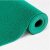 捷诺立 27991 PVC防滑垫防水防油厨房洗手间塑料垫游泳池商场厕所走廊过道地垫绿色加厚1.2米宽1米长4.5mm厚