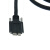 工业相机高柔拖链连接线缆USB3.0 线缆Micro-B公数据线带锁可定制 侧弯 1m