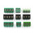 大电流9.5MM栅栏式接线端子HB-9500 2P/3/9/10P线路板pcb焊接端子 栅栏式端子 12P 绿色不带盖(1个)