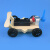 巨尊电动马达玩具风力小车手工制作创意科技科学拼装材料儿童器材 材料包+胶水