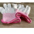 盛世手套防工地劳保防滑工作透气薄款手套绝缘 紫色条纹涂指(12双) M