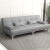 租房沙发经济型便宜的简易沙发出租房卧室沙发小型可拆洗折叠沙发 深蓝色 深蓝色麻布 不可拆洗1.2米长1米宽无扶手无