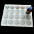 定制耐酸碱试剂瓶固定架蓝口血清瓶存放架简易液相色谱流动放置架 2X3孔