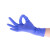麦迪康（Medicom）一次性丁腈手套1133D 防滑无粉加厚耐酸碱劳保手套  (100只/盒) 蓝紫色 L码