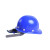 雄星 安全帽新型烤漆玻璃钢ABS建筑工地工厂安全帽 黄色