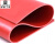 洛楚 绝缘橡胶板8mm红色平面1米x5米 配电房绝缘橡胶垫 高压绝缘垫配电室绝缘板