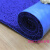商用 PVC塑胶地垫门口防水防滑丝圈红地毯室外进门迎宾加厚脚垫 蓝色 整卷0.9米宽*10米