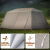 GOFUN露营超大自动搭建帐篷两室两厅银胶帐篷户外屋脊帐篷8-12人速开 大号屋脊自动帐专用地垫10米灯串 6-12人