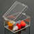 定制透明盒子长方形PC塑料盒标本收藏盒有带盖加厚展示样品盒小收 PC透明12.5*9.2*7.4cm
