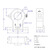 靳拓 霍尔开口直流大电流变送器FXKY41互感器 供电电源:单电源+24V输出信号：DC0-2V输入电流：DC0-1500A