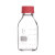 RICHLAB肖特透明储酒神器PBT红盖试剂瓶50 100 250 500密封PTFE垫片 国产密封垫+PBT红盖（储酒）