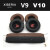 网吧西伯利亚V2V3V10V12V29K0K5K9K10K11 XL耳机套皮罩海绵适用套 V12 K3 黑色一个 5孔