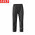 京洲实邦 户外防水透气双层加厚分体式雨裤 黑色XXXXL ZJ-2563