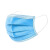 COFLYEE 一次性三层民用口罩蓝色熔喷布成人防护透气防尘口罩 每种规格按50的倍数拍 成人口罩 黑色