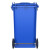 科力邦（Kelibang）户外垃圾桶 大号加厚带轮240L 蓝色 （团单链接）