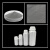 化科 铁粉 金属球形微米纳米羰基超细磁铁粉还原铁粉 <99.99%>500nm-Fe粉铝瓶100g 