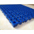 加厚工程地垫浴室淋浴防滑塑料拼接垫卫生间厨房隔水PVC胶垫 蓝色 30X30CM高1.5CM软材质(6片