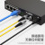netLINK 百兆1光4电光纤收发器 单模双纤光电转换器 FC接口 电信级 一台 HTB-1100S/4FE-25KM-FC