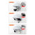 摄像头遮雨罩摄像机防护罩塑料遮阳罩防雨罩无线监控室外防水罩 监控防雨罩10个装