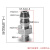 定制304不锈钢微型金属快插宝塔气管接头4/6-M3/5迷你快拧机械手 M-3AU-4