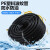 钢予工品 PE塑料波纹管穿线软管塑料软管黑色电线电缆护套闭口 直径28.5mm 50米/盘