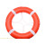 防汛应急游泳实心塑料救生圈专业船用泡沫求生圈免充气防护 PU泡沫儿童圈