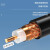 首千（SHOCHAN）SYV50-3射频线高频同轴电缆馈线天线RG58 0.9单股无氧铜双屏蔽96编织网 100米 SQ-SYV50-3
