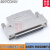 SCSI68P焊线母头 DB68芯螺杆 铁壳插头式 68母孔连接器 HPDB68针 SCSI68P焊线公头