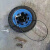 甫能品牌推车轮子轮胎带轴套装旧摩托车胎改工地手推车马车轮重型充气 300/10单轮16寸直径40厘米