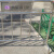 金柯 不锈钢铁马护栏施工围栏 市政道路公路隔离栏交通安全排队护栏 高低脚加厚1*1.5米定制广告牌 定制1*0.5(38*22)