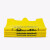 普利赛拉 黄色医疗手提背心垃圾袋 医院诊所实验室废弃物袋 80*90CM（50只装）