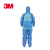 3M 蓝色带帽连体防护服 4532+L（1件）