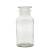白大口玻璃瓶磨砂广口试剂瓶商用密封储物罐子20斤泡酒瓶标本瓶 白大口5000ml