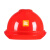 梅思安（MSA）豪华ABS安全帽一指键针织布吸汗Y型下颌带 红色10223387