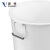 添亦 大号圆桶塑料水桶带盖加厚储水桶圆形大容量水桶发酵桶 160升白色（无盖）
