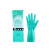 丁晴防护手套工业家务防水厨房食品耐油清洁耐磨防化学耐酸碱 L 绿色 10双nitrile丁晴手套